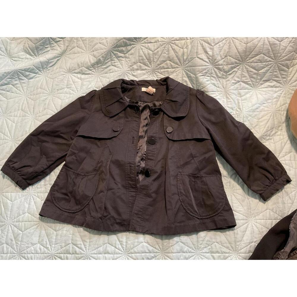 Vertigo Paris Women’s Crop Sleeve Jacket Size Small